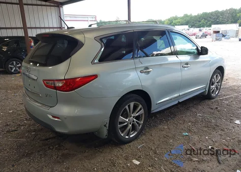 2013 Infiniti Jx35 z USA, uszkodzony, nr VIN 5N1AL0MN2DC345242
